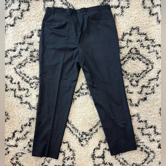 Peter Millar Pants Mens 38R Grey Harker Wool Stretch Flat Front Dress Slacks NWT